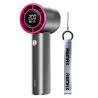 Handfläkt med display – 3600mAh uppladdningsbar mini-fläkt