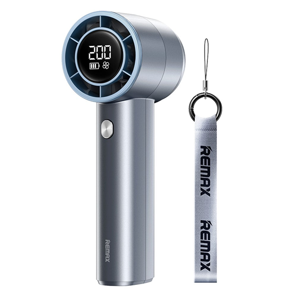 Handfläkt med display – 3600mAh uppladdningsbar mini-fläkt