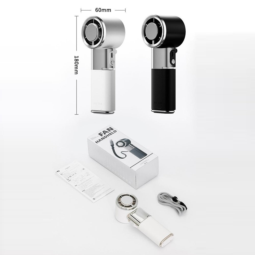 Portabel handfläkt med kylning & 6000 mAh batteri