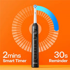 Elektrisk tandborste med 5 lägen & trycksensor