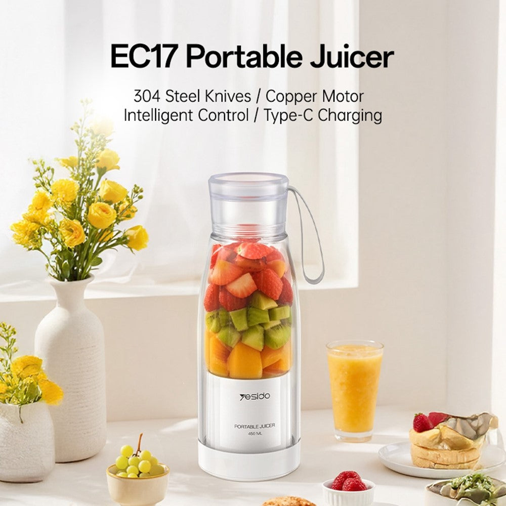 YESIDO portabel blender med 6 knivblad