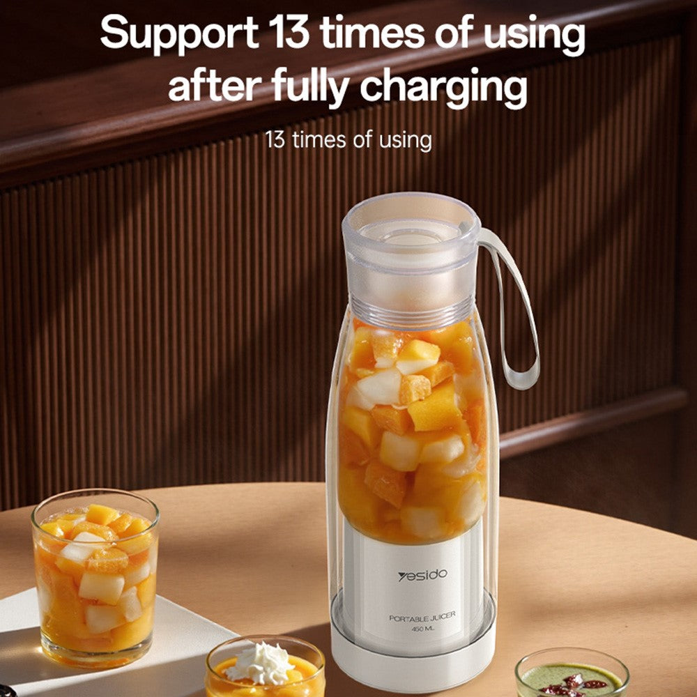 YESIDO portabel blender med 6 knivblad