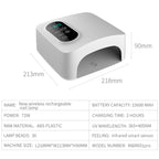 Nagellampa – 601Pro 72W uppladdningsbar LED för manikyr