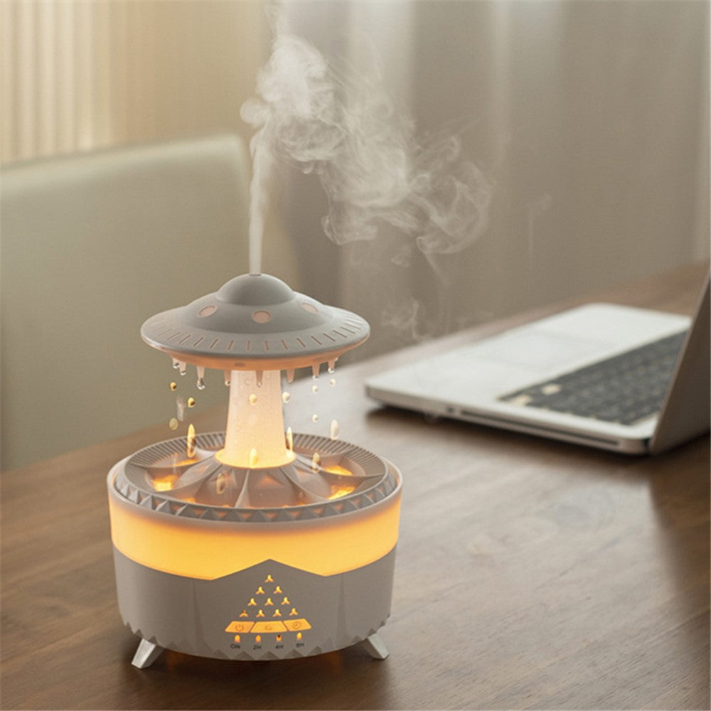 "Raindrop" Aromadiffuser & Luftfuktare med LED & Fjärrkontroll