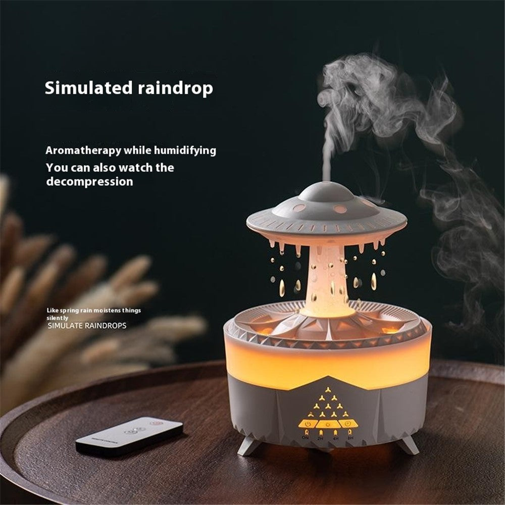 "Raindrop" Aromadiffuser & Luftfuktare med LED & Fjärrkontroll