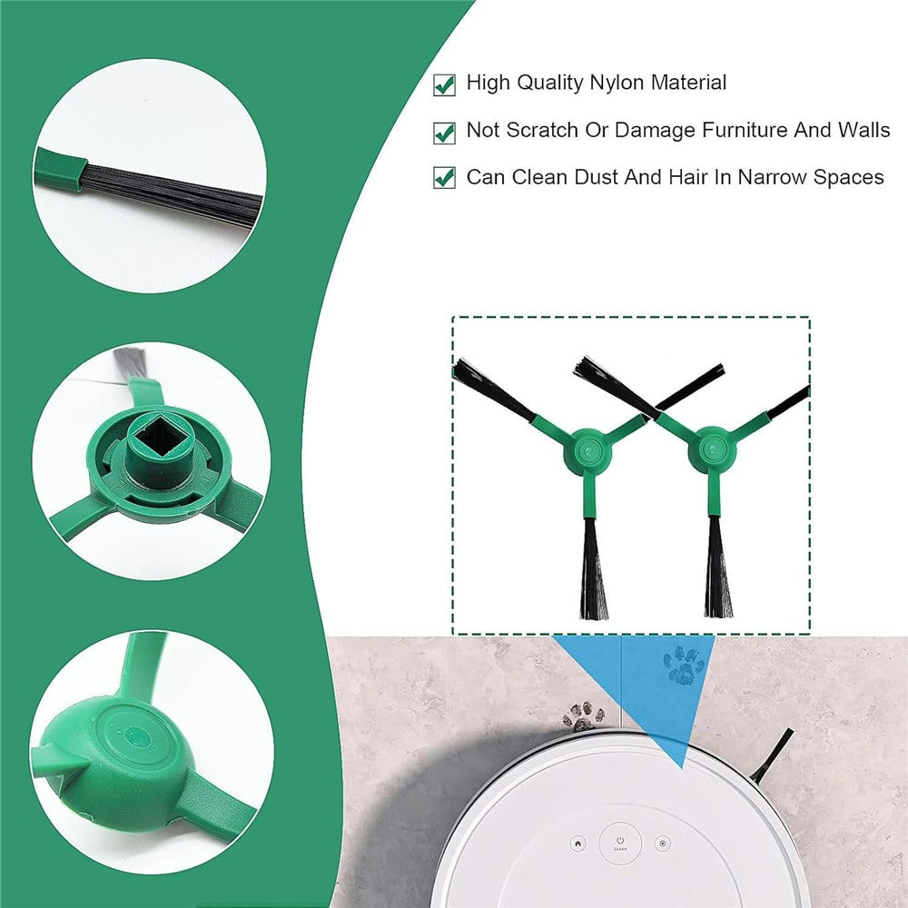 Sidoborstar – 2-pack för iRobot Essential / 105 Combo