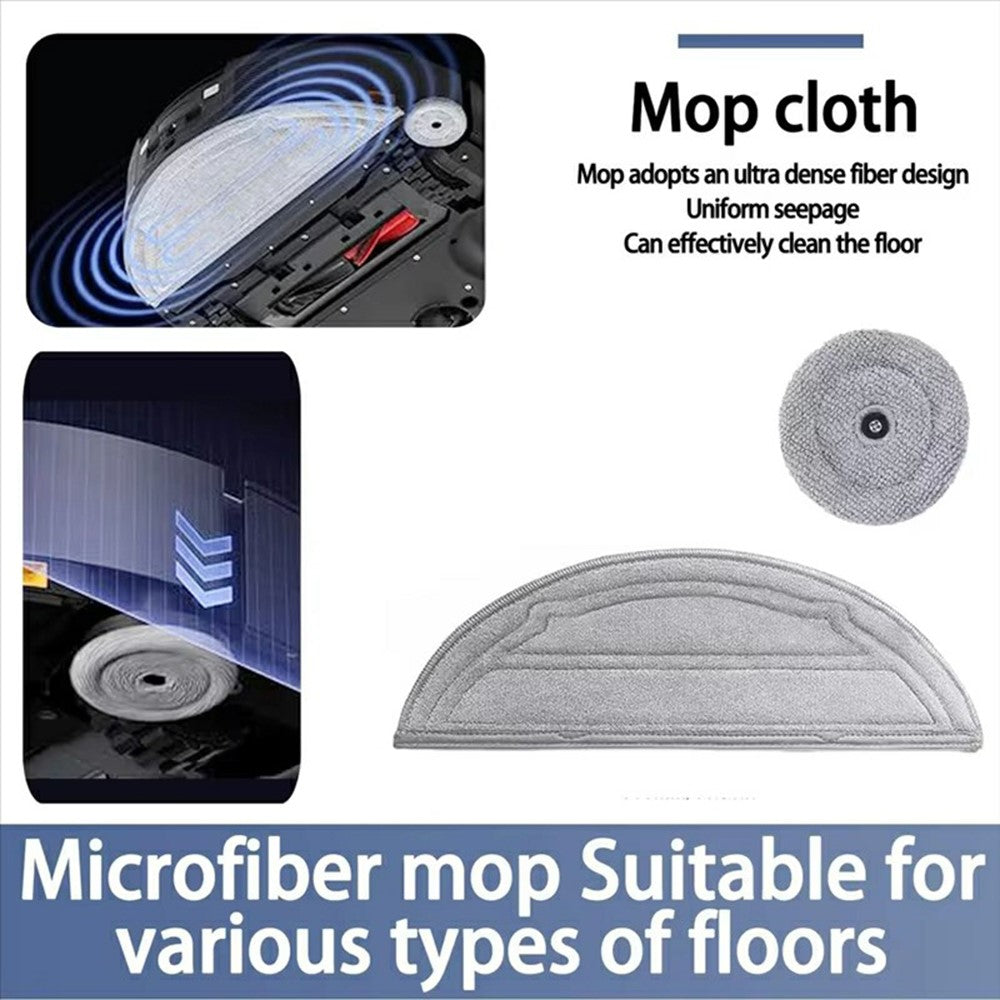 Ersättnings-Moppduk för Roborock Q10 Robotdammsugare (1-pack)