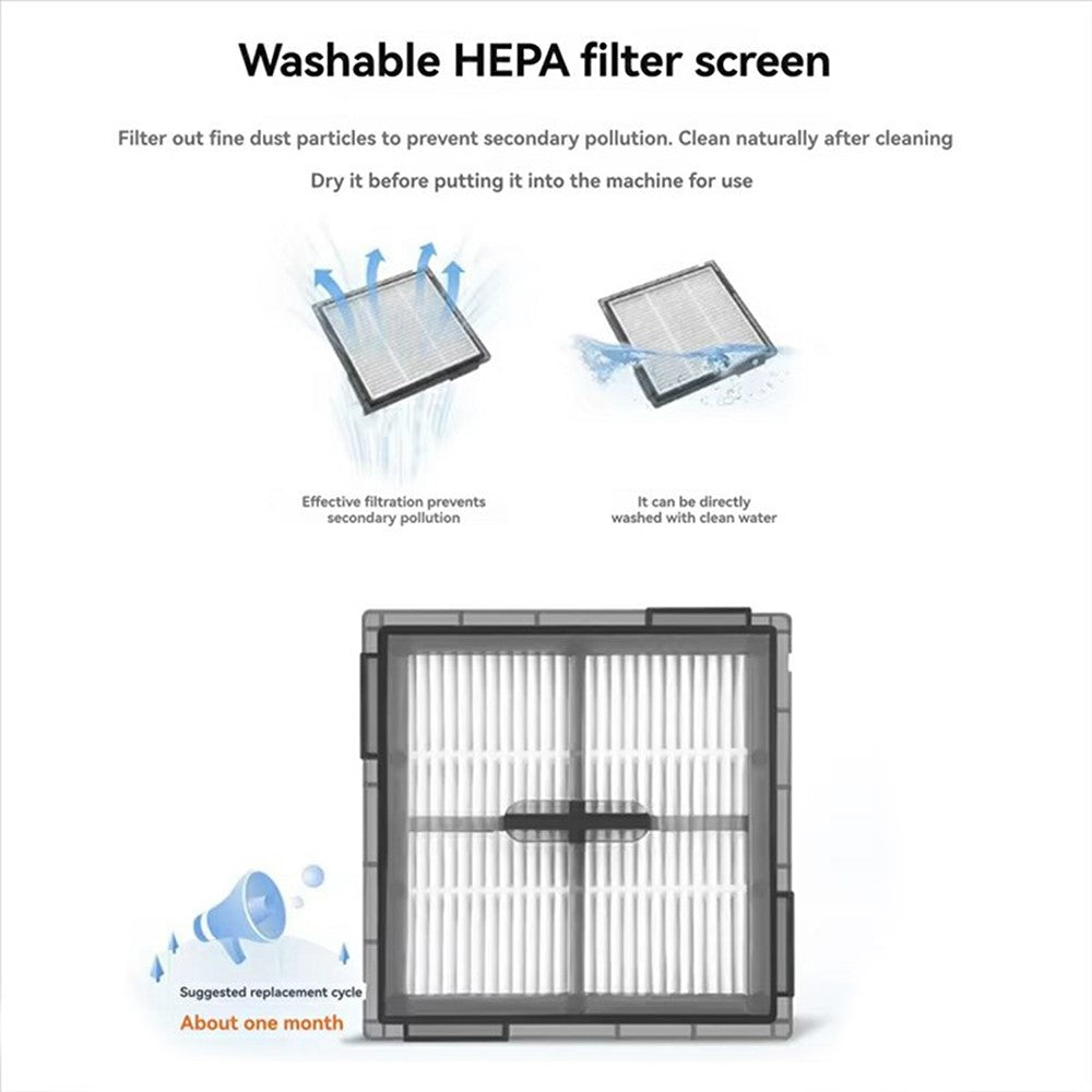 Högpresterande Filter för Roborock Q10 Robotdammsugare (1-pack)
