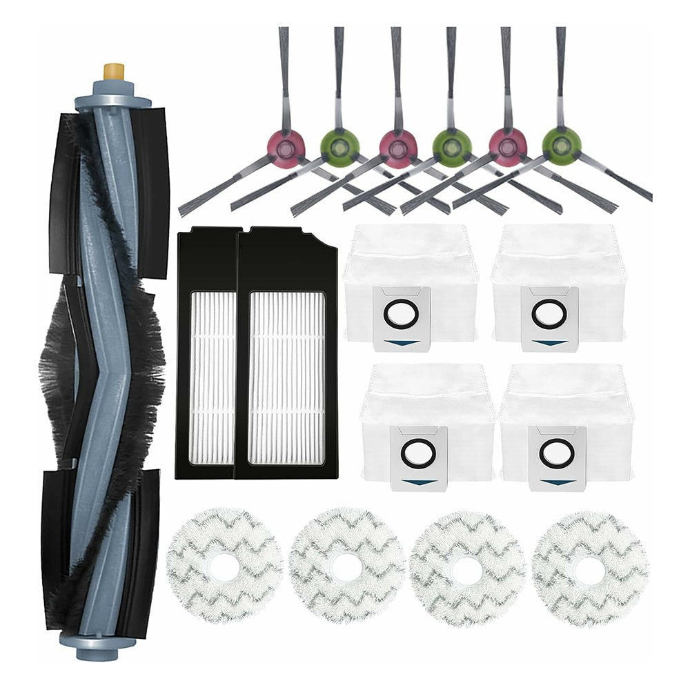 Tillbehör – 17-pack för Ecovacs DEEBOT X1 / X1 Turbo