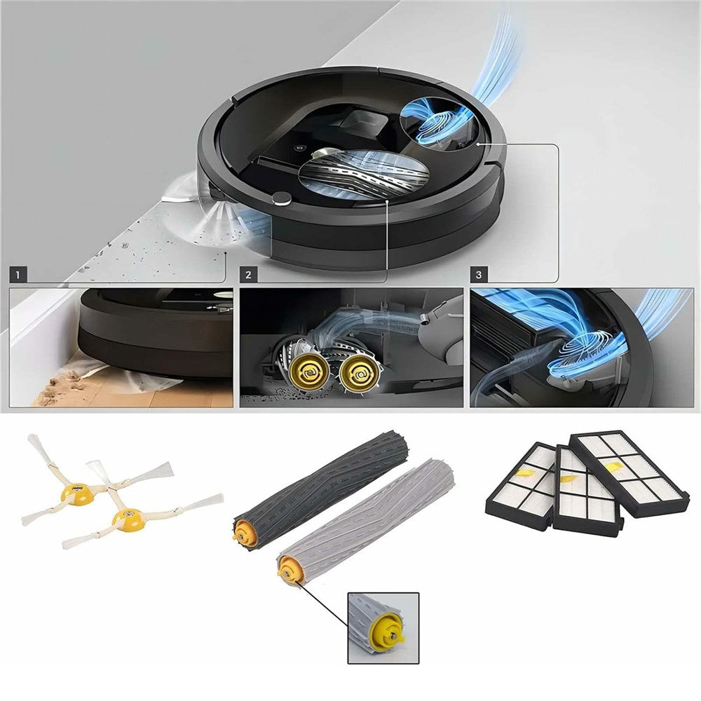 Reservdelar – 8-pack för iRobot Roomba 800-serien