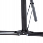 Utrustning IV-ställning – hopfällbar aluminium med 4 krokar