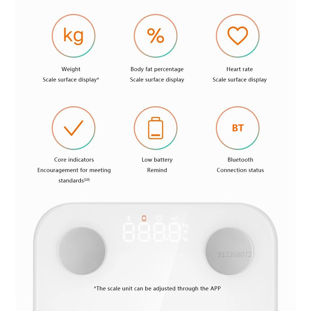 Smart kroppsvåg med Bluetooth – Xiaomi