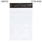 Fraktpåsar 17x25 cm – 100-pack självhäftande