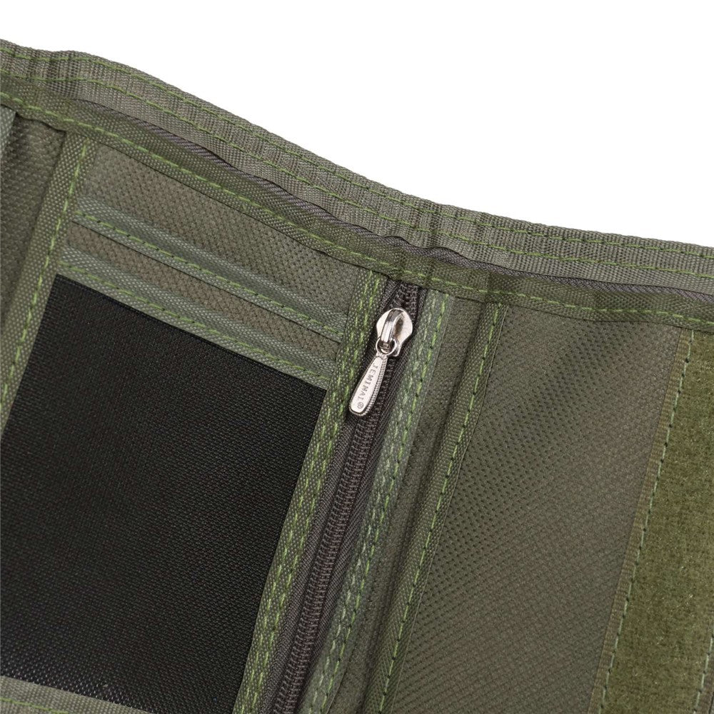 Plånbok JEMINAL 1420 – nylon, trevikt med myntfack