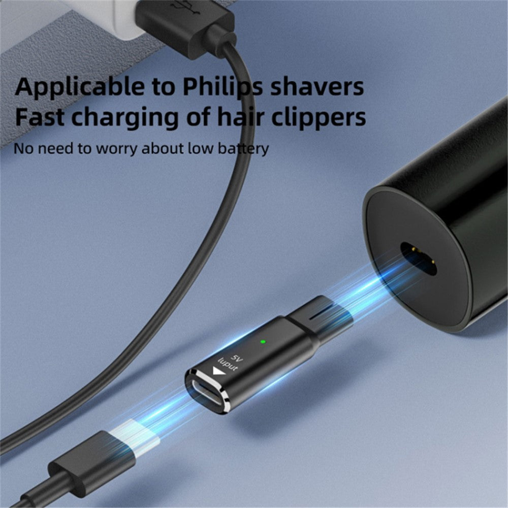 Adapter – Type-C till 4.3V för Philips rakapparat
