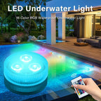 Vattentät RGB LED-Belysning med Fjärrkontroll (2-pack)