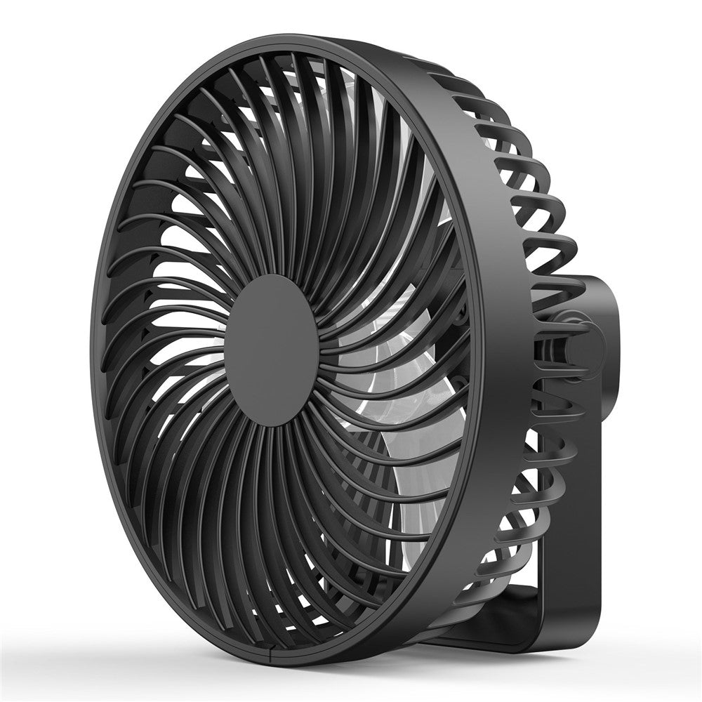 Fläkt – 3 hastigheter, portabel, USB-laddning