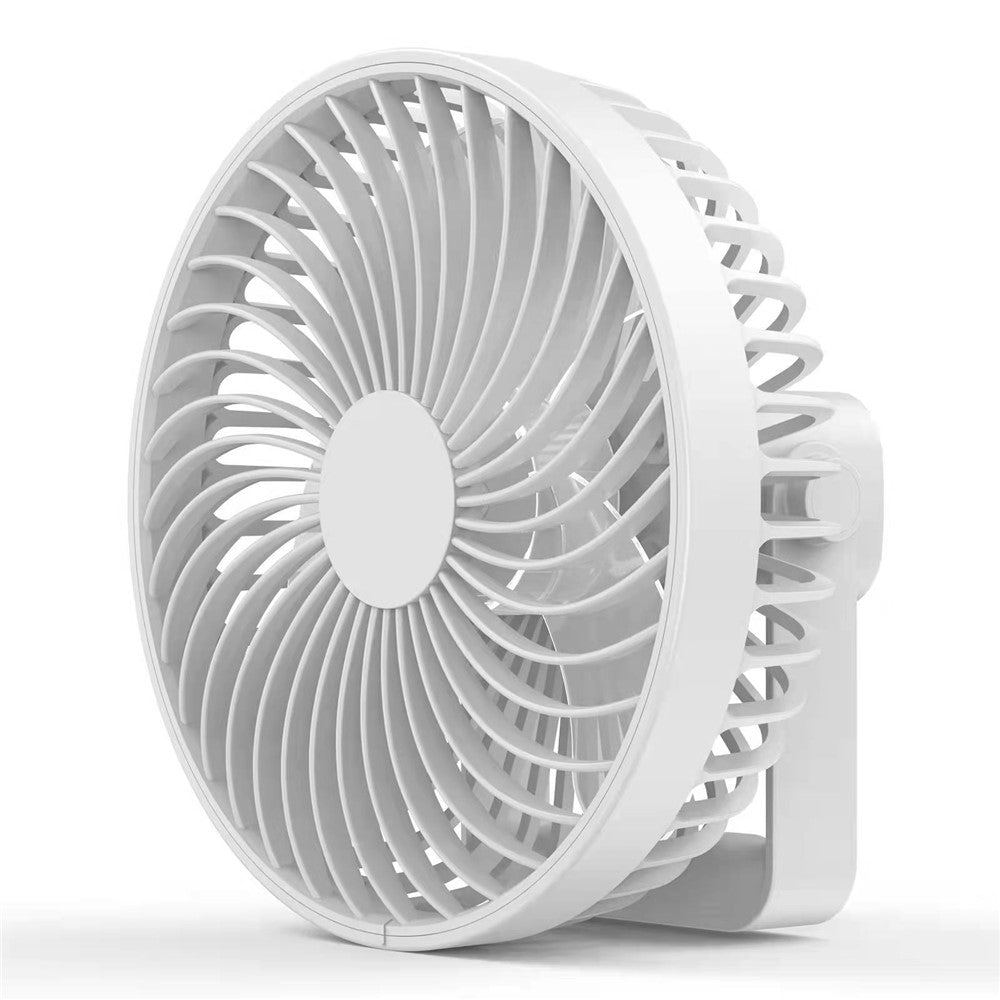 Fläkt – 3 hastigheter, portabel, USB-laddning