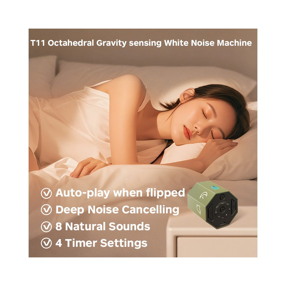 White noise-maskin T11 – 8 naturljud och smart brusreducering