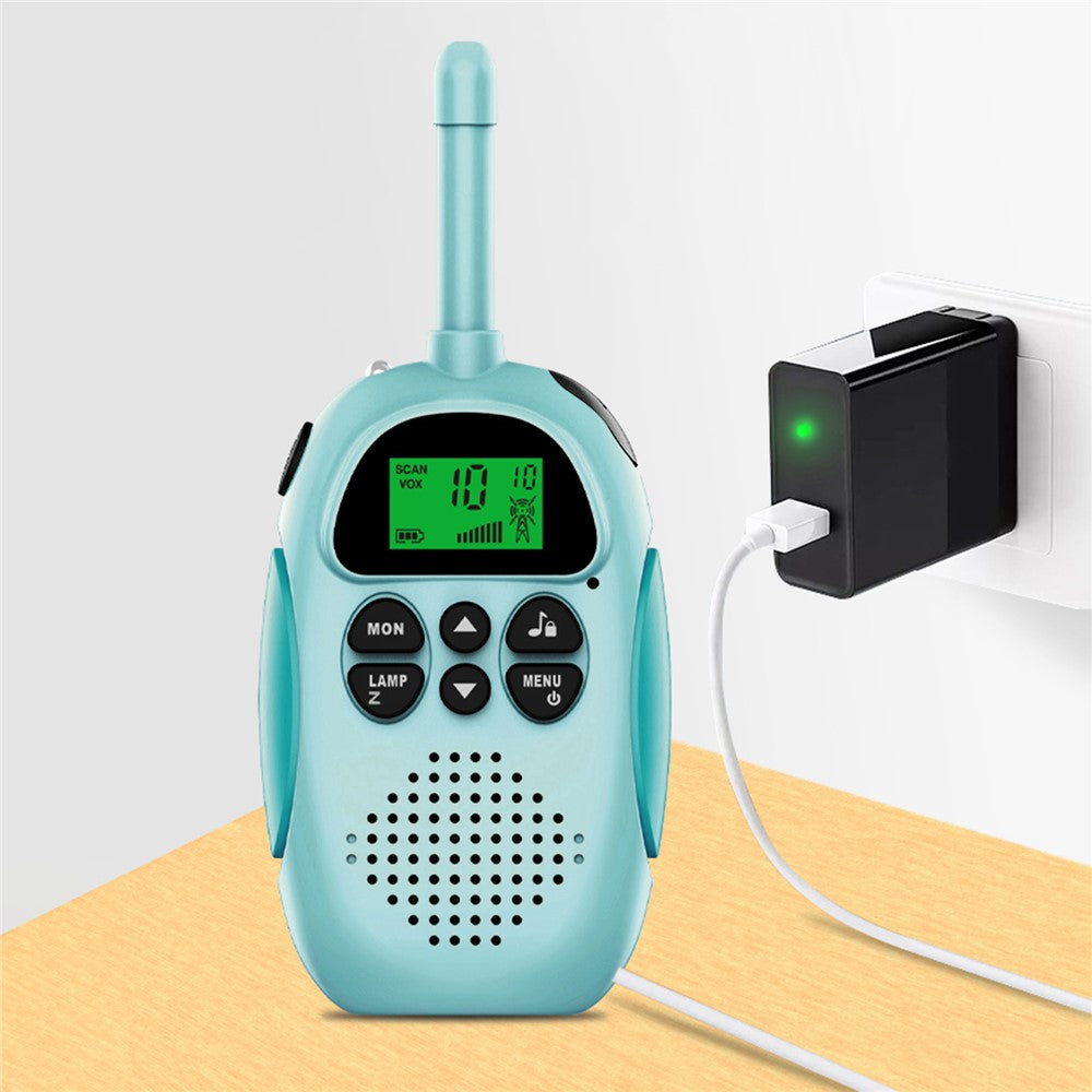 Walkie-talkie – 2-pack DJ100 miniradio 3 km räckvidd