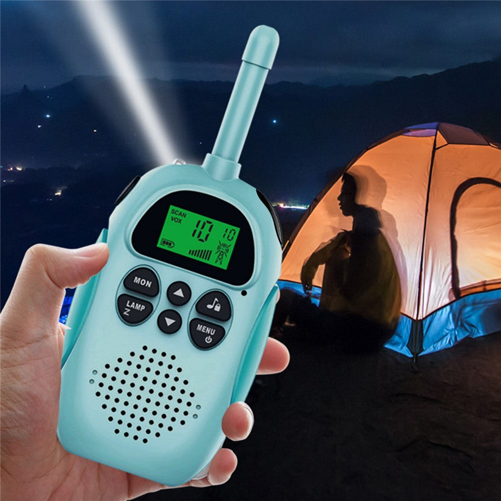 Walkie-talkie – 2-pack DJ100 miniradio 3 km räckvidd