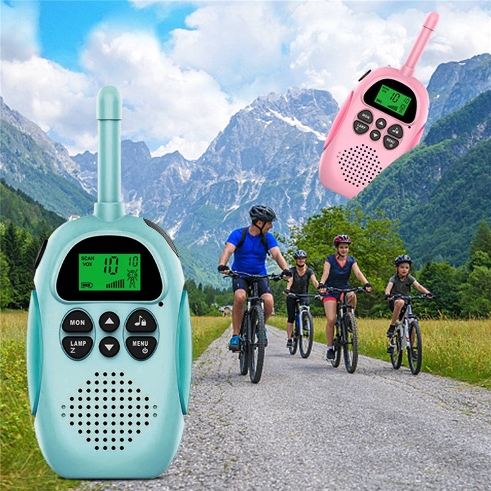 Walkie-talkie – 2-pack DJ100 miniradio 3 km räckvidd