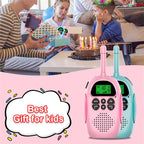 Walkie-talkie – 2-pack DJ100 miniradio 3 km räckvidd
