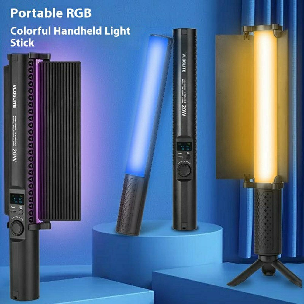 Handhållet RGB-ljus B20RGB – 20 lägen för foto och video