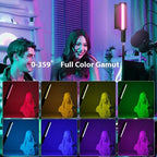 Handhållet RGB-ljus B20RGB – 20 lägen för foto och video