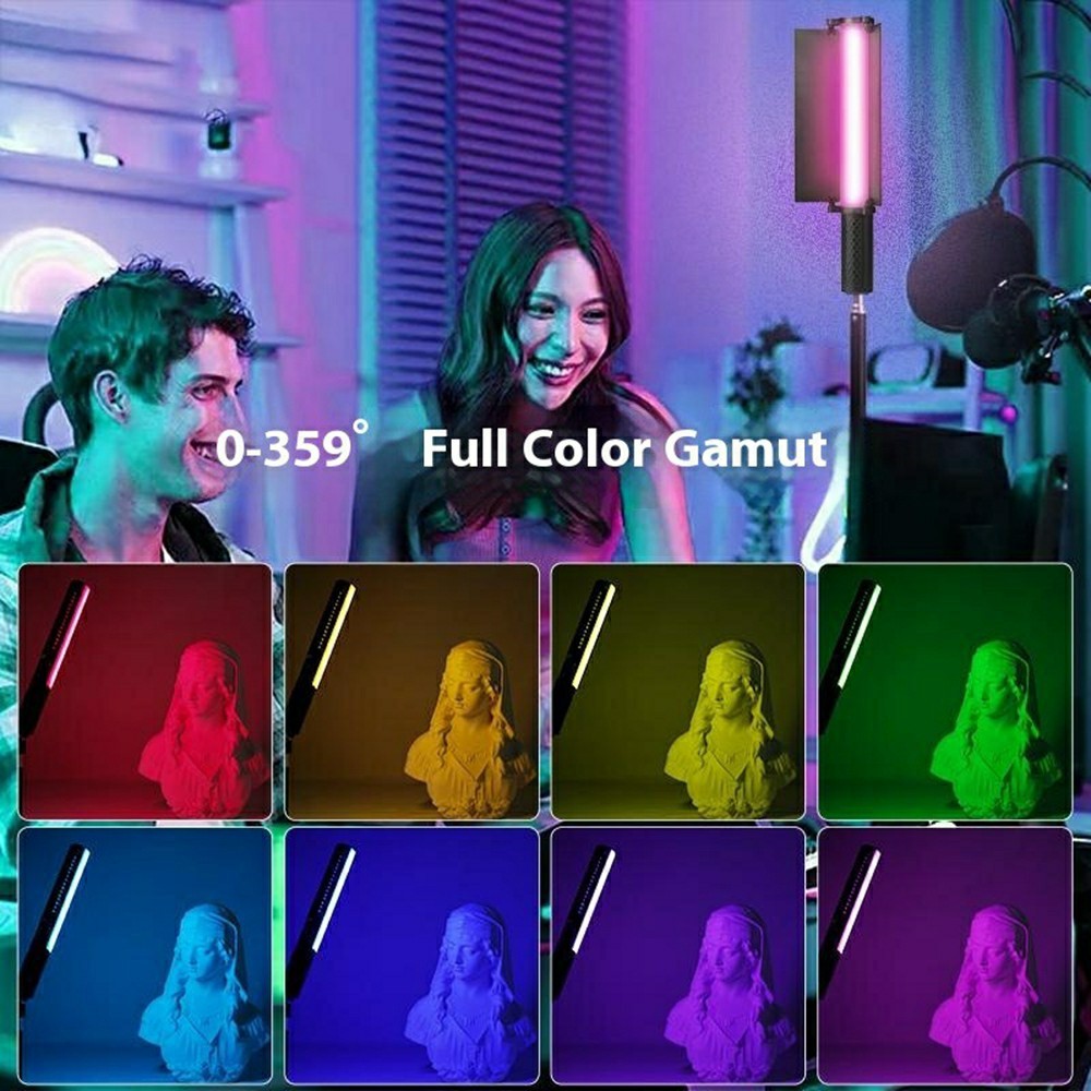 Handhållet RGB-ljus B20RGB – 20 lägen för foto och video