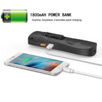 Handvevad ficklampa – med FM-radio och powerbank för nödsituationer