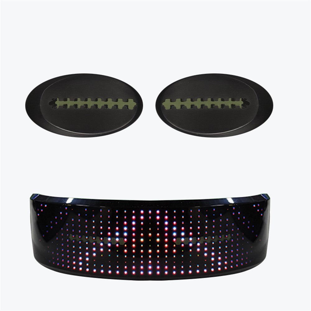 LED-glasögon – appstyrda lysande glasögon med text