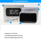 Klocka – 370 stor skärm, timer & alarm