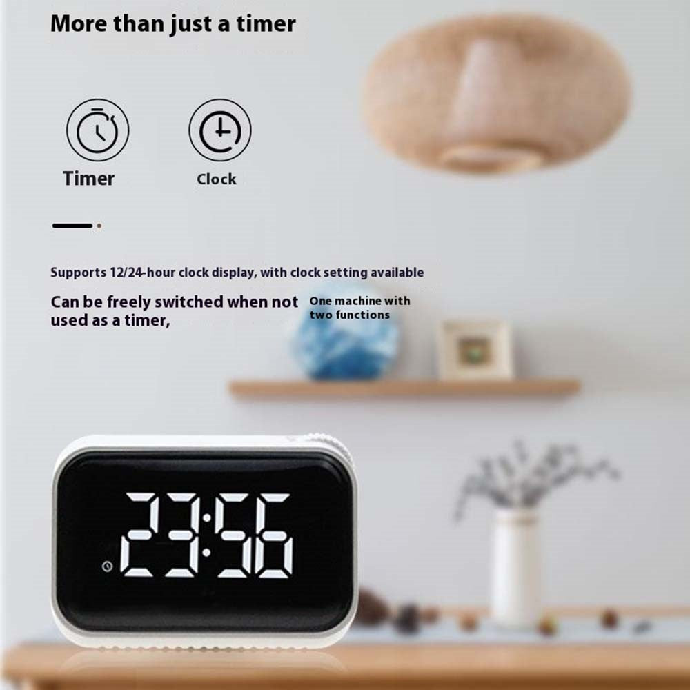 Klocka – 370 stor skärm, timer & alarm