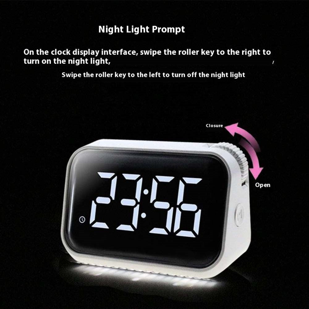 Klocka – 370 stor skärm, timer & alarm