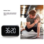 Klocka – 370 stor skärm, timer & alarm