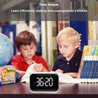Klocka – 370 stor skärm, timer & alarm