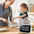 Klocka – 370 stor skärm, timer & alarm