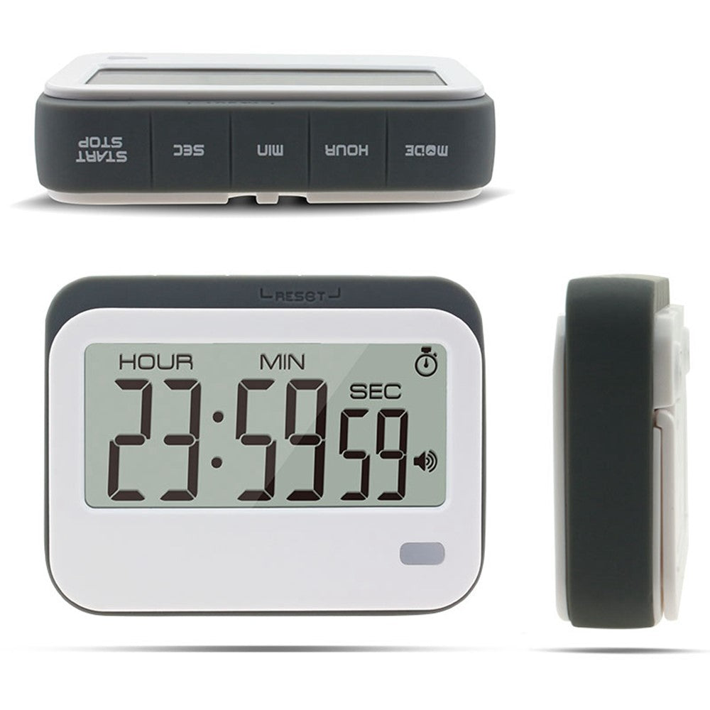 Multifunktionell Digital Timer och Klocka med Stora Siffror