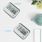 Multifunktionell Digital Timer och Klocka med Stora Siffror