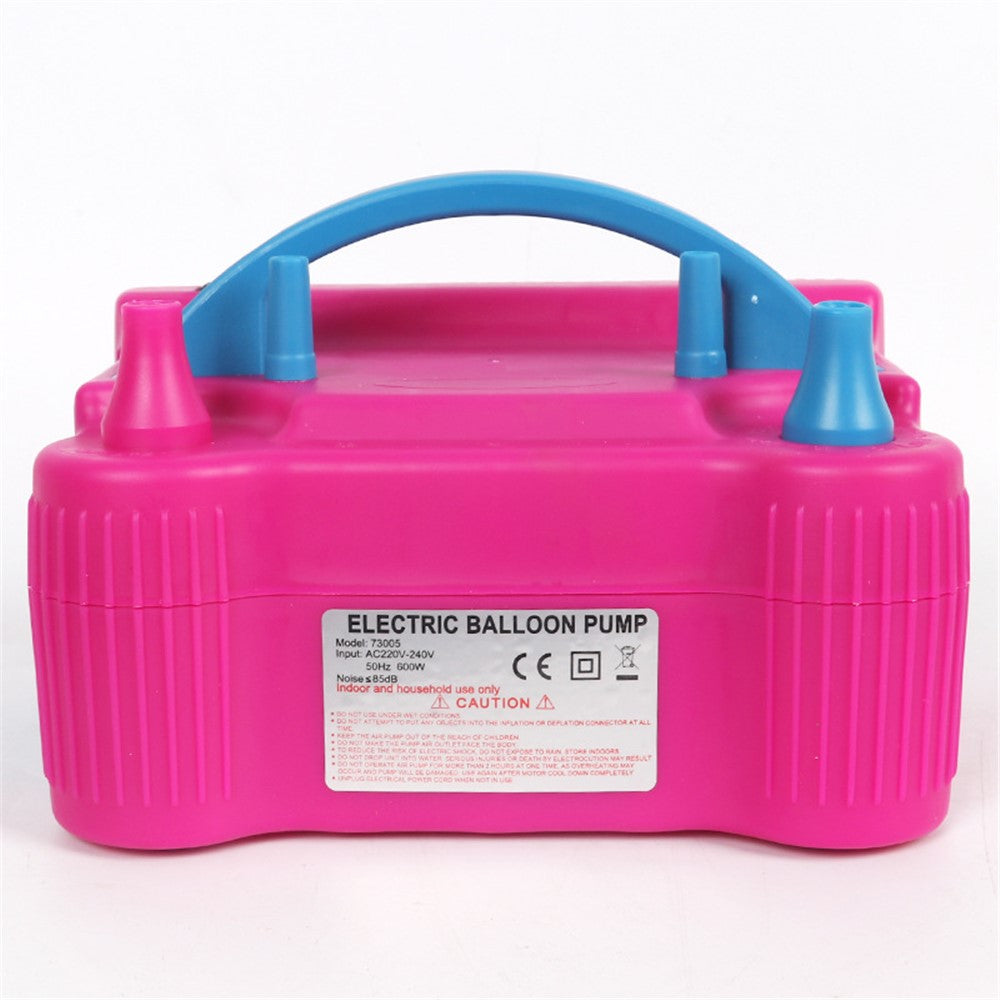 Elektrisk ballongpump – dubbla munstycken