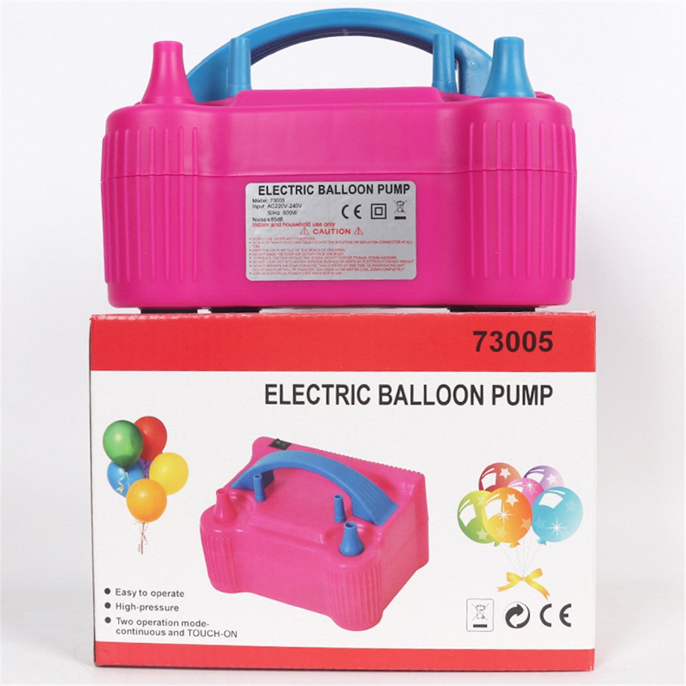 Elektrisk ballongpump – dubbla munstycken