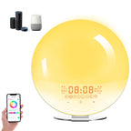 Smart wake-up-lampa – soluppgångssimulering med WiFi och radio
