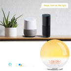Smart wake-up-lampa – soluppgångssimulering med WiFi och radio