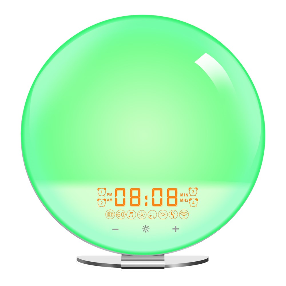 Smart wake-up-lampa – soluppgångssimulering med WiFi och radio