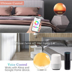 Smart wake-up-lampa – soluppgångssimulering med WiFi och radio