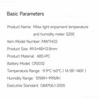 Digital hygrometer – inomhustermometer med luftfuktighetsmätning