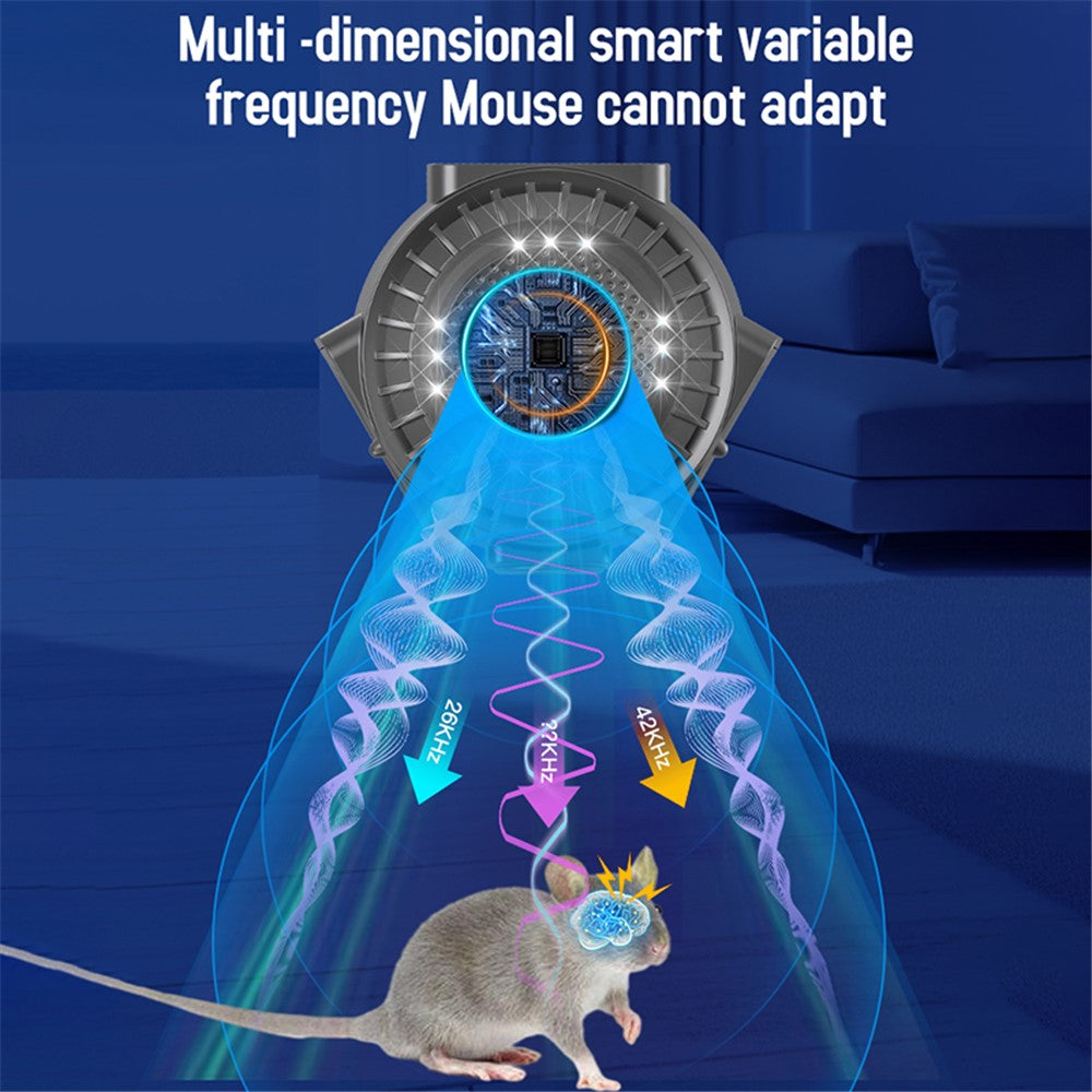 Avskräckare – ultraljud 360°, LED-indikator