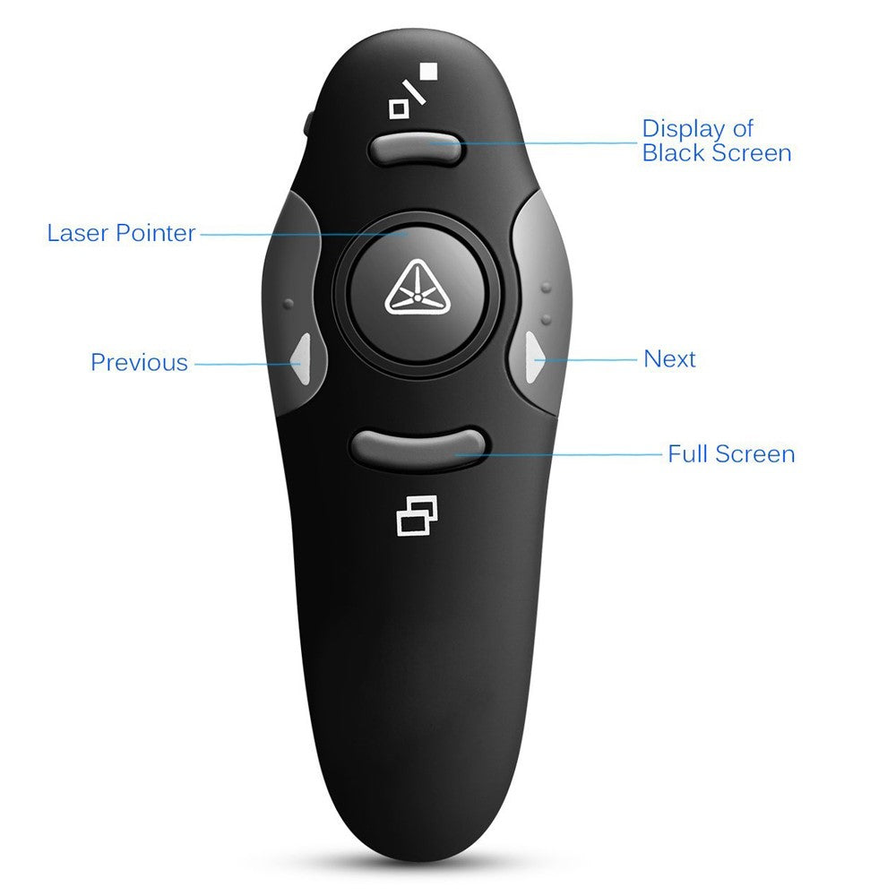 Laserpekare – 2.4GHz trådlös PowerPoint-fjärr