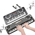 37-tangenters elektroniskt keyboard för barn